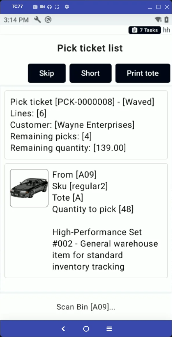 LogisticaHQ inventory management